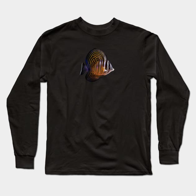 Sailfin Tang Long Sleeve T-Shirt by unrefinedgraphics